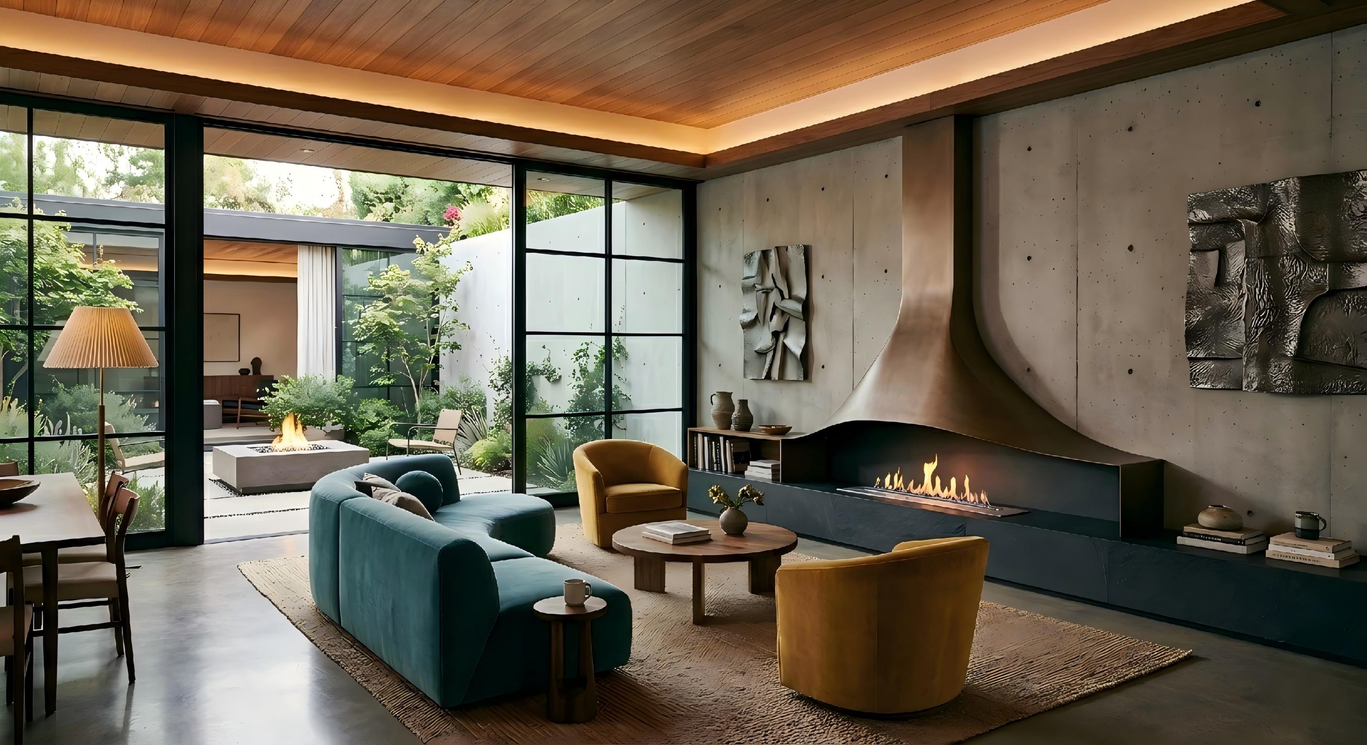 Aura Orb - Minimalist Floating Bioethanol Fireplace