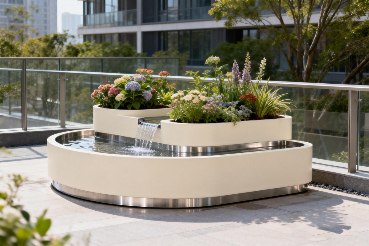 Serenity Tiered Waterfall Planter