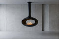 OrbitVue Minimalist Suspended Fireplace