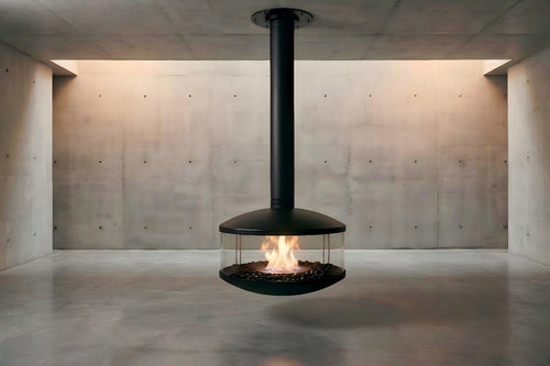 AeroCube Double-Sided Bioethanol Fireplace